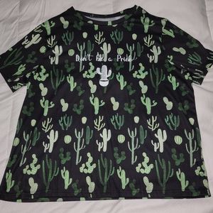 Cactus Print Tshirt
